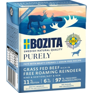 Bozita-Dog-Tetra-Purely-Pate-mit-Rind--Rentier-370g