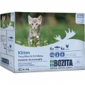 Bozita Pouch Häppchen in Soße Lachs & Fleisch Kitten MP 12x85g